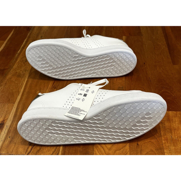 NEW Adidas Cloudfoam Running HWI 28Y001 Sneaker Shoes Size 9.5 White & Gold